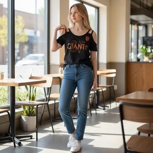 Fanatics Black Giants Tee